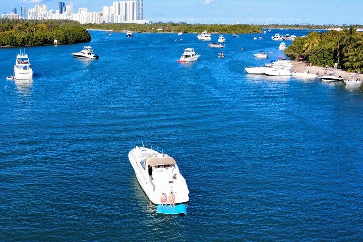 Miami Boat Rental for Day or Sunset Cruise with Captain