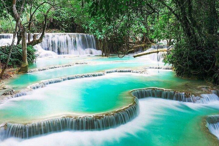 Discover Luang Prabang Heritage City Tour and Kuang Si Waterfalls