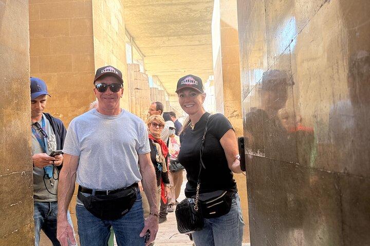 Day tour to Giza pyramids & sphinx, saqqara and Memphis