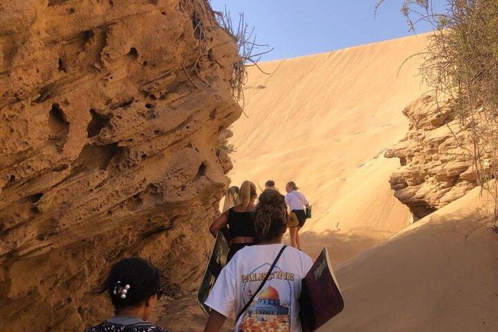 Agadir: Guided Sandboarding & Sunset BBQ Dinner
