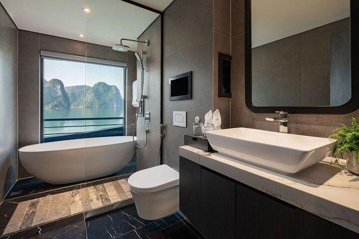 Tulip 6 Star Cruise Ha Long and Lan Ha Bay 2D1N from Hanoi