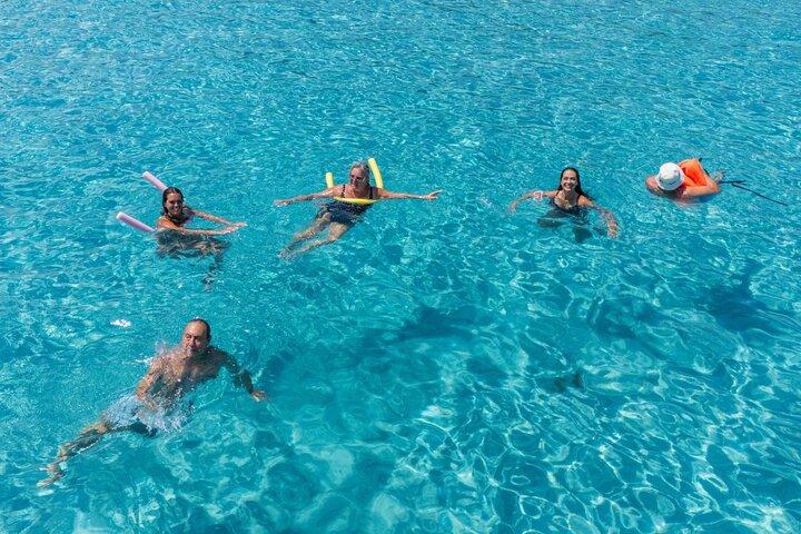 Blue Lagoon cruise: giant slide & Paphos hotel transfers