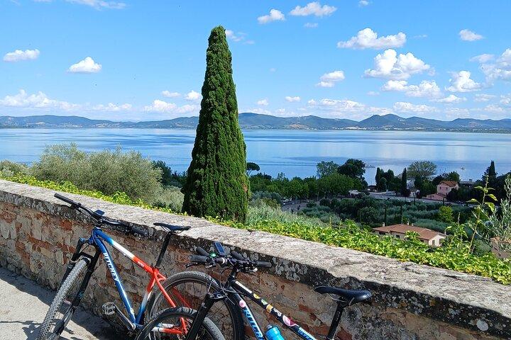 E Bike Tour on the Lake Trasimeno Cycle Path