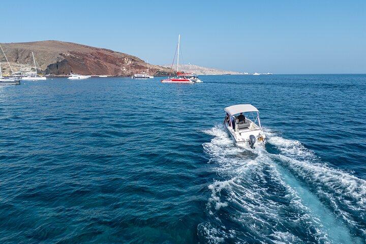 Santorini Boat Rental - No License Needed