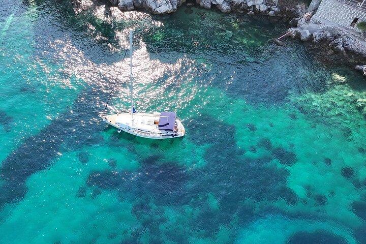 Dubrovnik : Full Day Group Sail Boat Tour to Elaphiti & Blue Cave