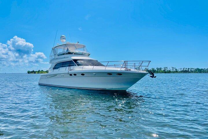 Blue Angels Practice on a Private Yacht with Captain