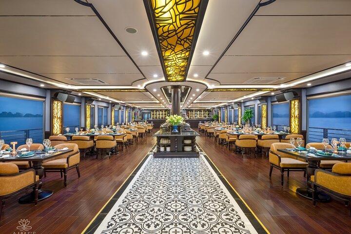 Hanoi: Aime’e 5-Star Cruise 2-Day Luxury Ha Long Bay Journey
