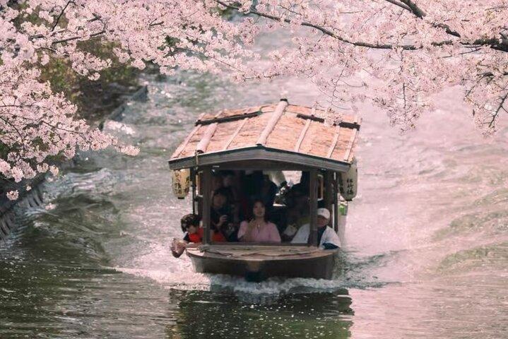 Kyoto Sakura Boat & Seasonal Car Tour