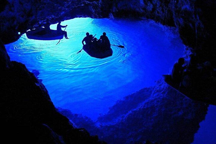 LUX Blue Cave, Lady of the Rocks, Mamula, Submarine Tunnel+ (3h)