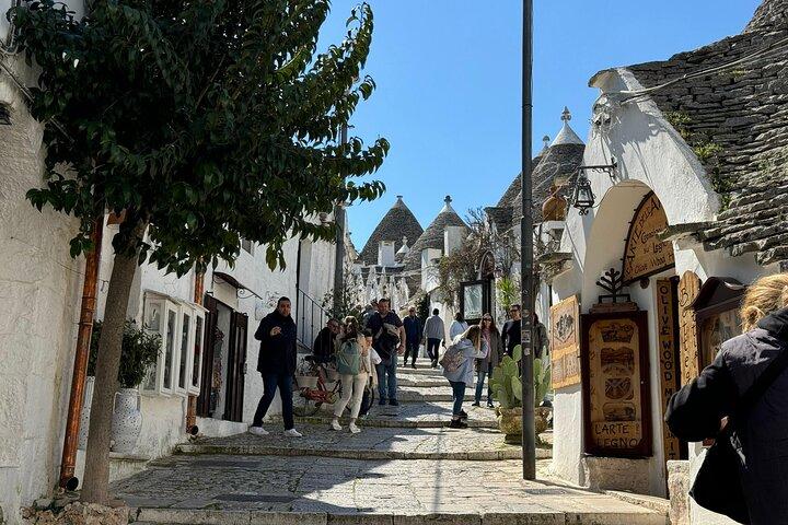 Alberobello Shared Guided Day Tour from Matera