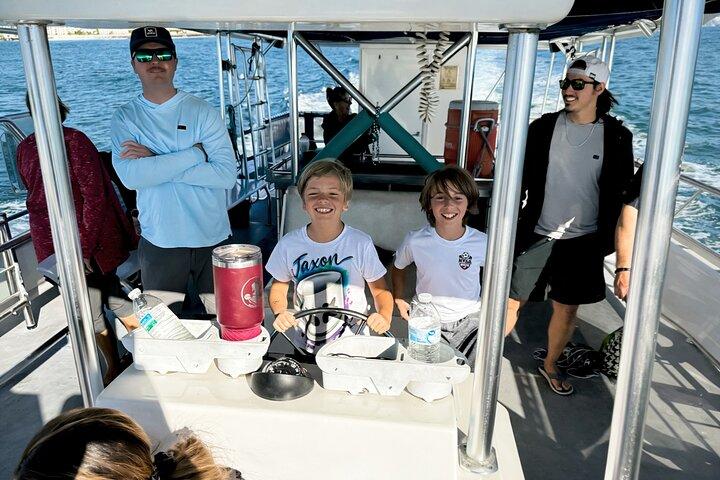 Shell Island Snorkel & Dolphin Tour from Panama City Beach
