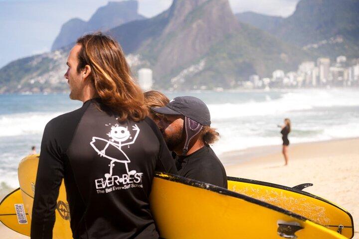 Surf Lessons in Rio: Authentic Arpoador Beach Surf Experience