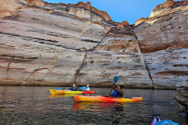 Antelope Canyon Kayak and Hiking Tour at Lake Powell