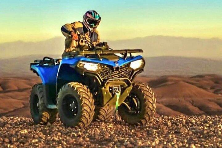 Marrakech: Agafay Desert Quad, Camel Ride & Dinner Show