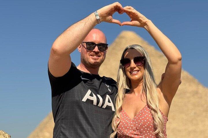 Explore Giza Pyramids & GEM (with Lunch & Camel or ATV included)