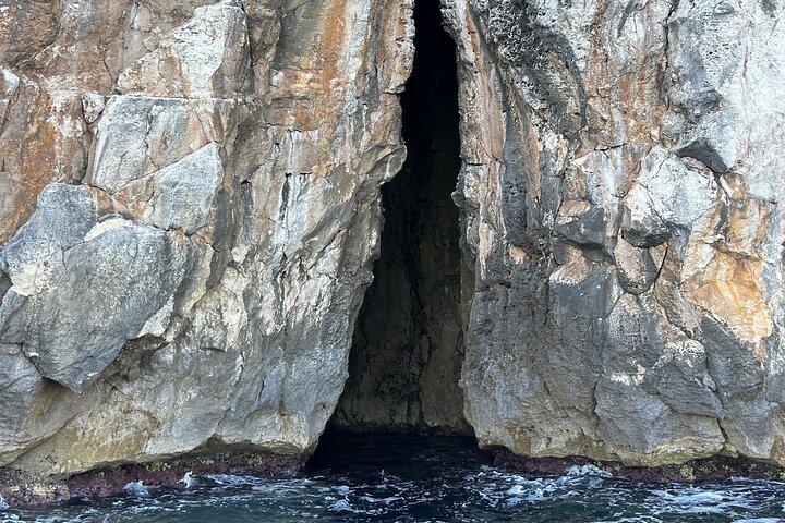 Castro a boat ride through caves and crystal clear waters