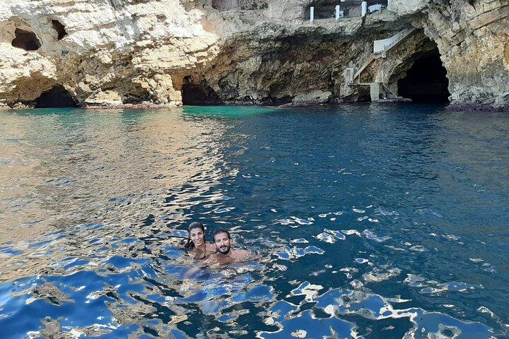 Monopoli 3h private and luxurious boat tour