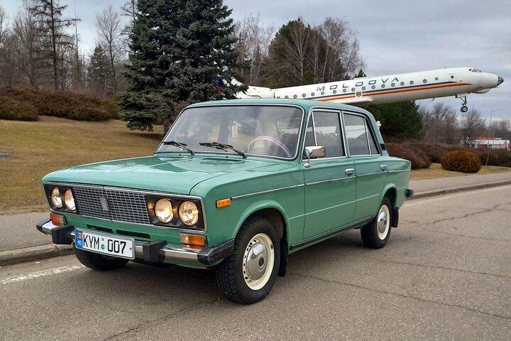 Private Chisinau Soviet City Tour by Vintage Lada