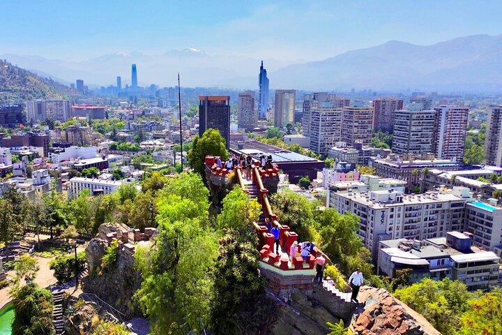 Santiago Half-Day Walking Tour with Hotel Pick up & Food Sample
