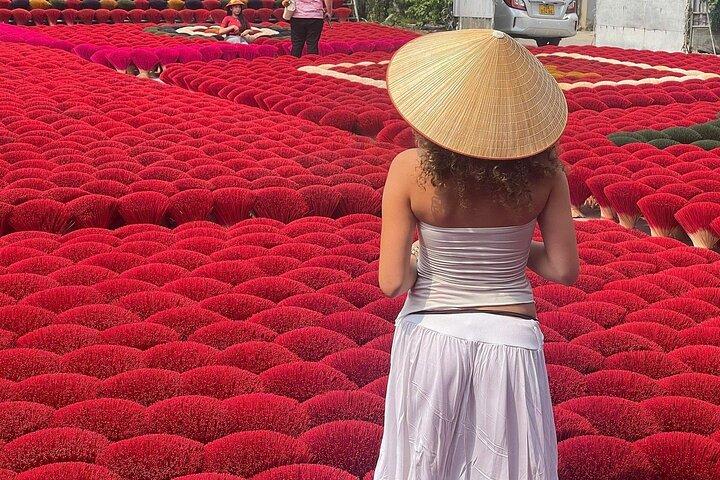 Craft Villages Incense, Hats and Lacquer Art in Hanoi