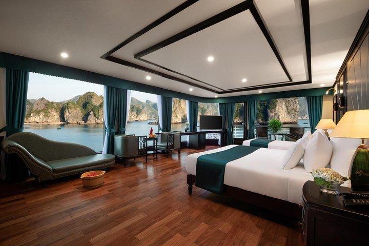 Ha Long Bay & Lan Ha Bay 2D1N Tour from Hanoi with Pickup