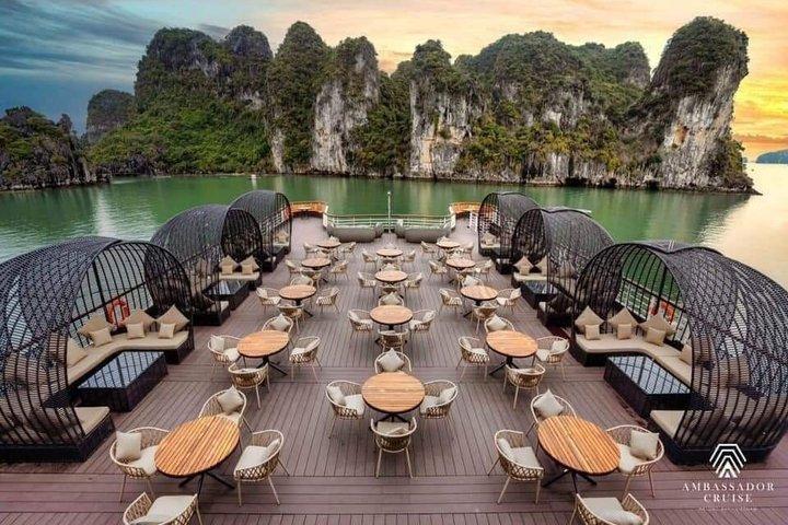 From HANOI to Halong Bay Day Cruise aboard Ambassador Cruise