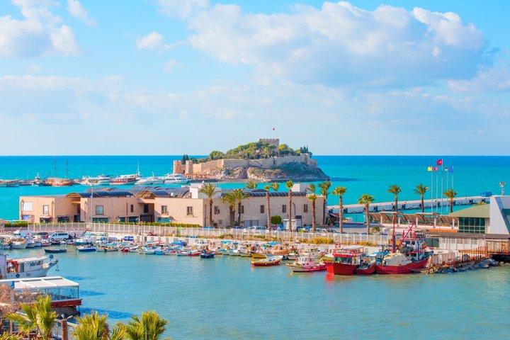 Kusadasi Castle Boat Tour in Turkish Waters