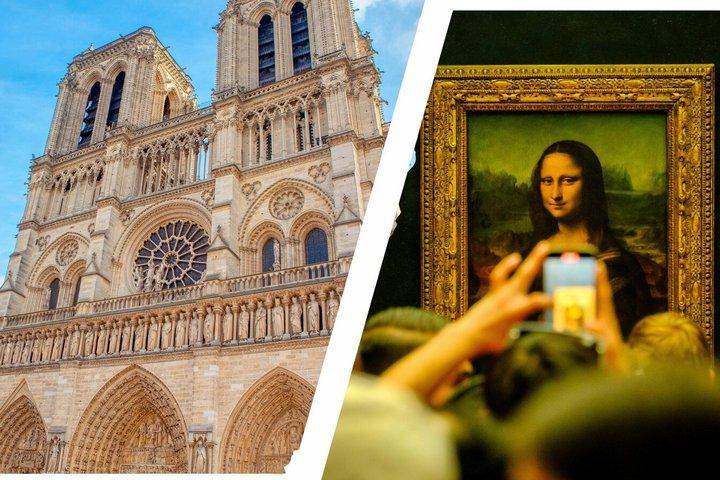 Louvre and Notre Dame Guided Tour Combo with Access