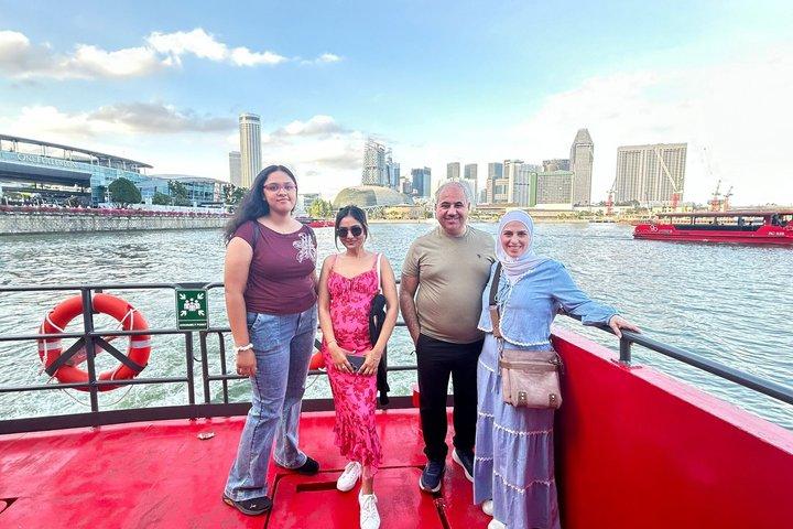 40 Minute Singapore River Cruise and 2 Light Shows Guided Tour