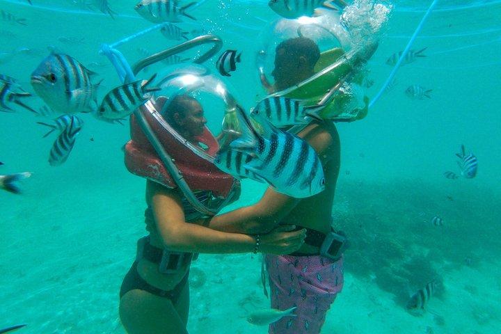 Adventure Undersea Walk Parasailing and Tube Riding with Transfer