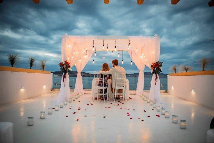 Santorini amazing Proposal