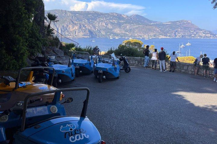 Nice: Panoramic Guided Tour in an Open-Top Electric Car