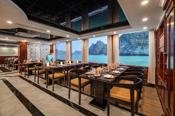 Hanoi: Luxury 5-Star Scenic Cruise Through Ha Long & Lan Ha Bay