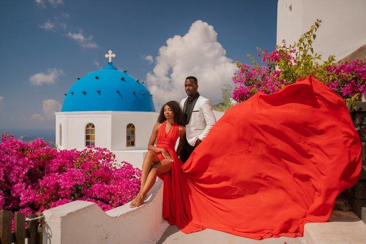 Santorini Flying Dress