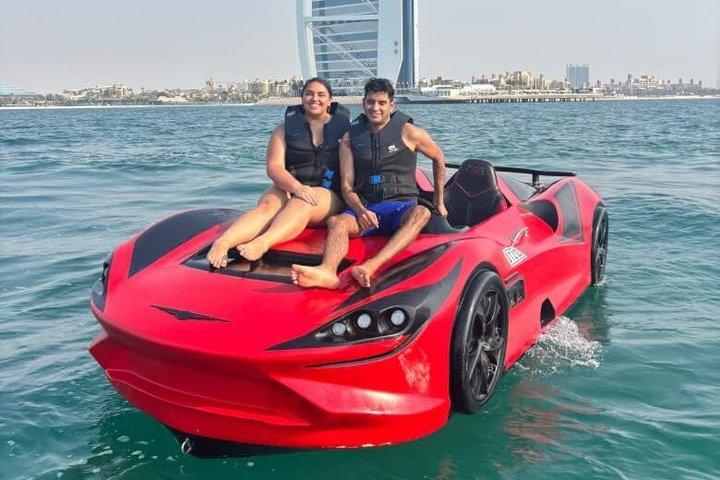Dubai Jet Car Ride in Jumeirah Luxury Water Supercar Experience