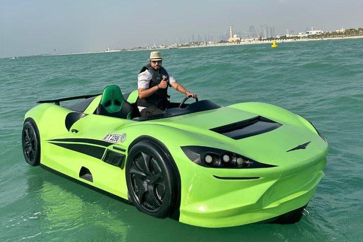 Dubai Jet Car Ride in Jumeirah Luxury Water Supercar Experience