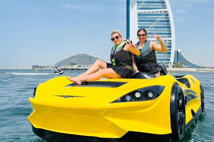 Dubai Jet Car Ride in Jumeirah Luxury Water Supercar Experience