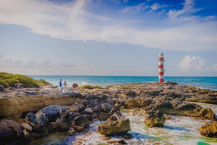 Cancun Romantic Beach Photoshoot