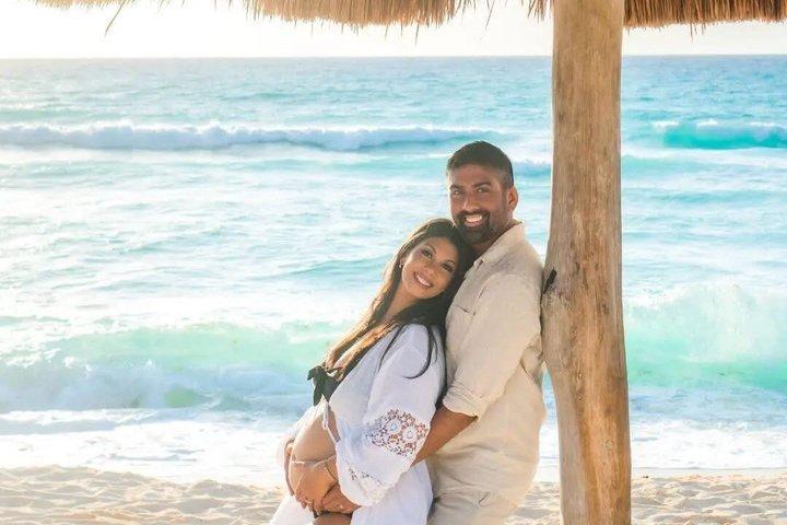 Cancun Romantic Beach Photoshoot