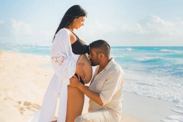 Cancun Romantic Beach Photoshoot
