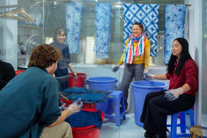Hanoi Indigo Workshop Tie Dye Experience with Local Artisans