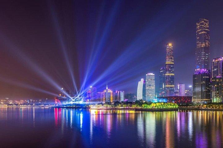 Guangzhou Pearl River Night Cruise and Canton Tower Night Tour