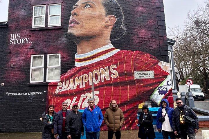 Liverpool Shore Excursion: Anfield Stadium, LFC Mural,City tour