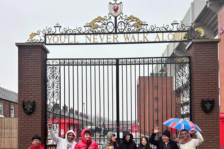 Liverpool Shore Excursion: Anfield Stadium, LFC Mural,City tour