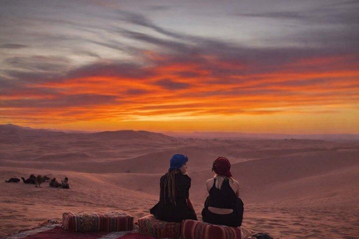 Agafay Golden Hour Escape – Camel Ride & Dinner from Marrakech
