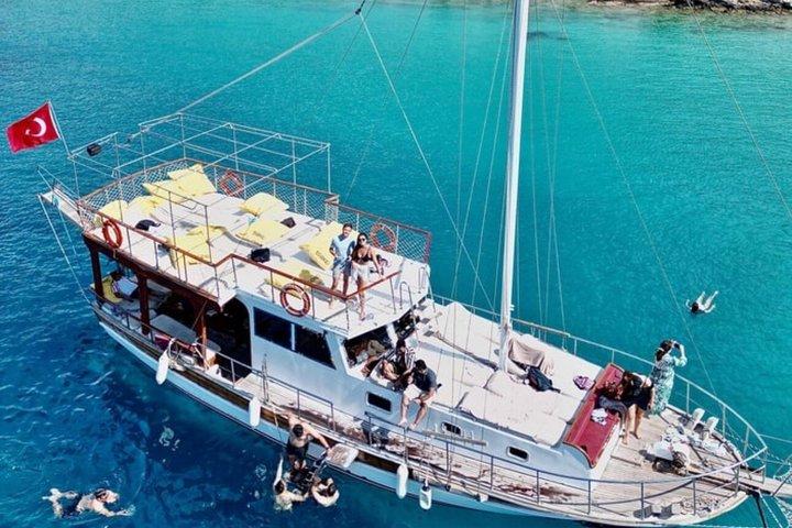 Turkish Maledives Boat trip with Cruise Port pickup