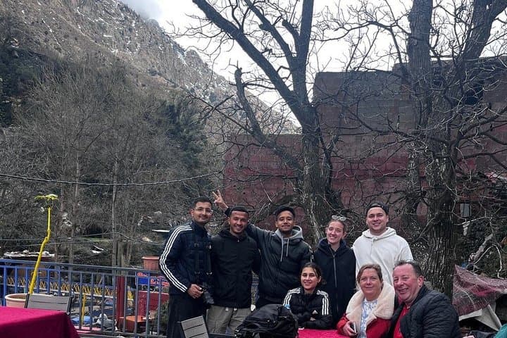 Marrakech: Ourika falls, Atlas Mountain & Riverside Delux Lunch