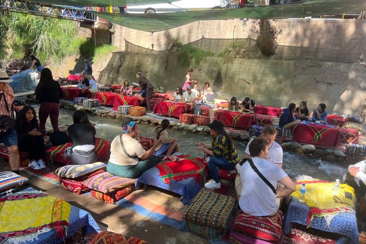 Marrakech: Ourika falls, Atlas Mountain & Riverside Delux Lunch