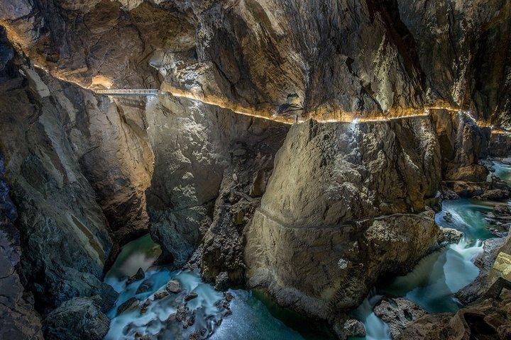 Group tour to Skocjan caves from Koper