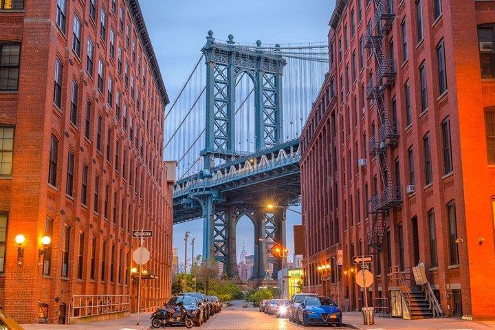 Puende de Brooklyn Tour a pie Historia y Vistas de DUMBO -Español